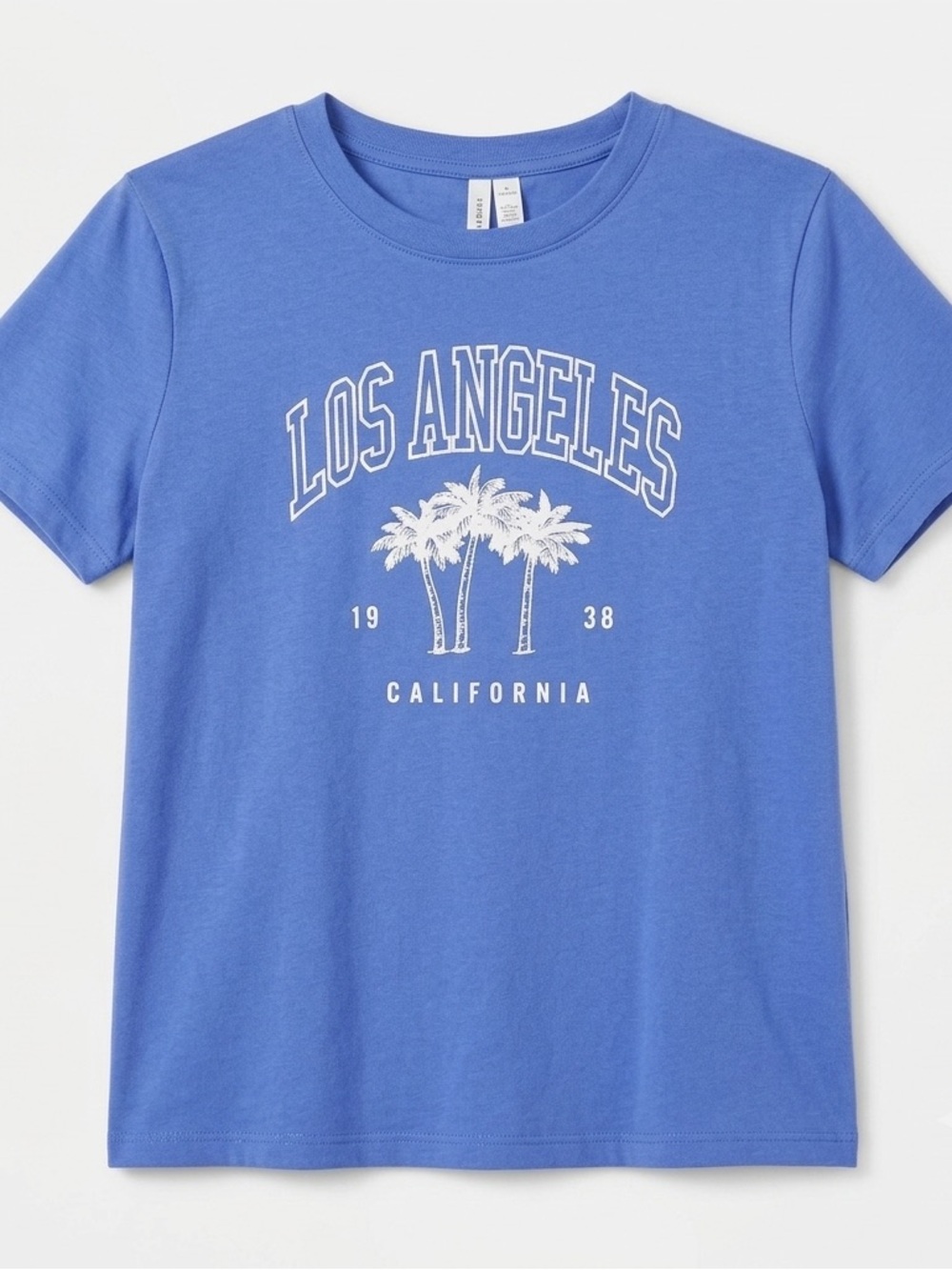 Blue Los Angeles Graphic Tee